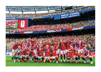 Plakat Norge Mot Brasil Fifa World Cup 2026 No2