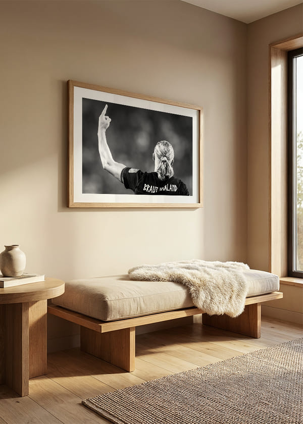 Plakat Erling Braut Haaland FIFA World Cup 2026 No3 crossfade