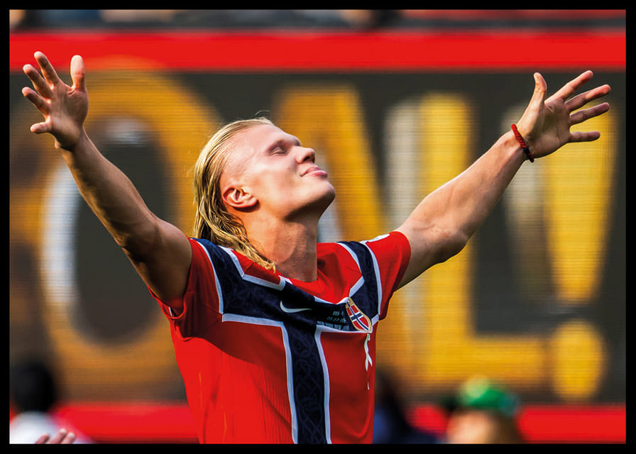 Erling Braut Haaland Majstrovstvá sveta vo futbale 2026 č. 4-12