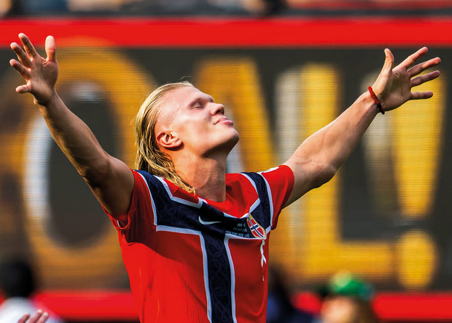 Erling Braut Haaland Majstrovstvá sveta vo futbale 2026 č. 4-12