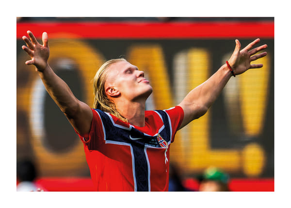 Plakat Erling Braut Haaland FIFA World Cup 2026 No4