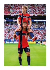 Martin Ødegaard og Andreas Schjelderup FIFA World Cup 2026-1
