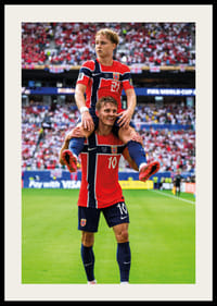 Martin Ødegaard og Andreas Schjelderup FIFA World Cup 2026-2