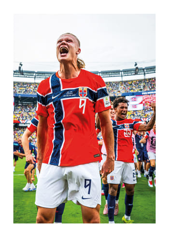Plakat Erling Braut Haaland FIFA World Cup 2026 No5