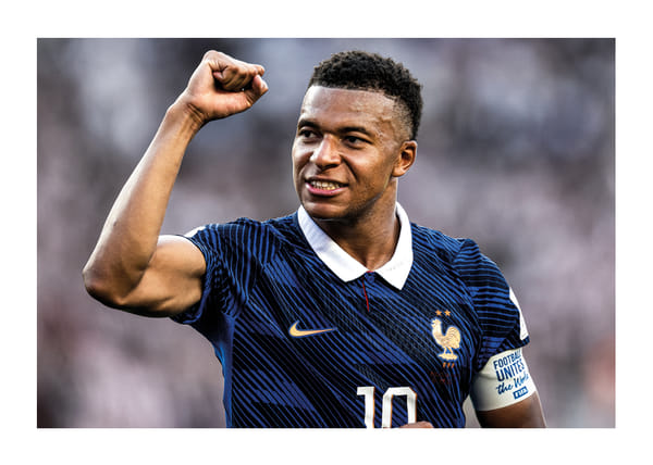 Poster Kylian Mbappé FIFA World Cup 2026 No1