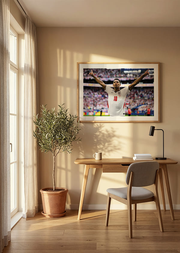 Poster Jude Bellingham FIFA World Cup 2026 No1 crossfade