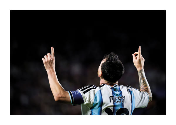 Poster Lionel Messi FIFA World Cup 2026 No2