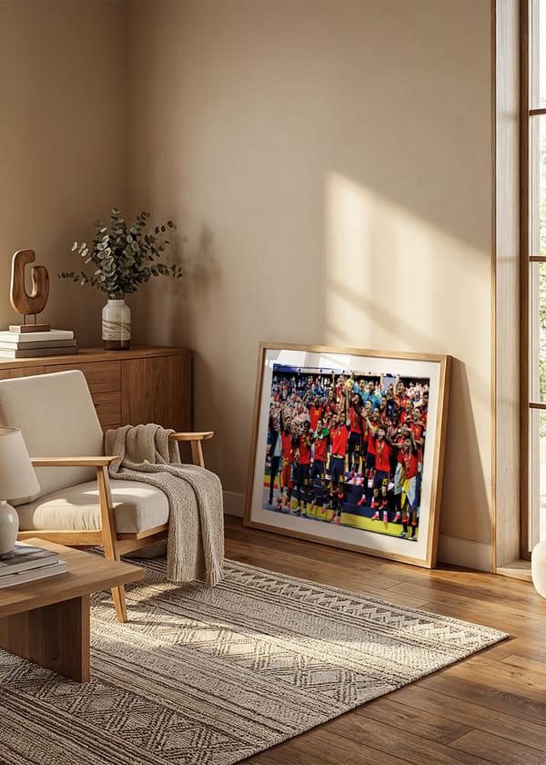 Poster Spain FIFA World Cup 2026 Winners No1 crossfade