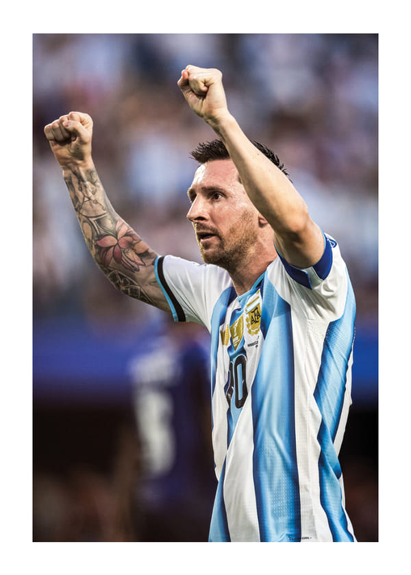 Poster Lionel Messi FIFA World Cup 2026 No3