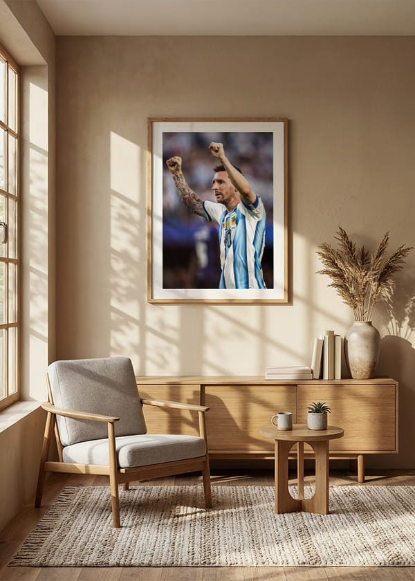 Poster Lionel Messi FIFA World Cup 2026 No3 crossfade