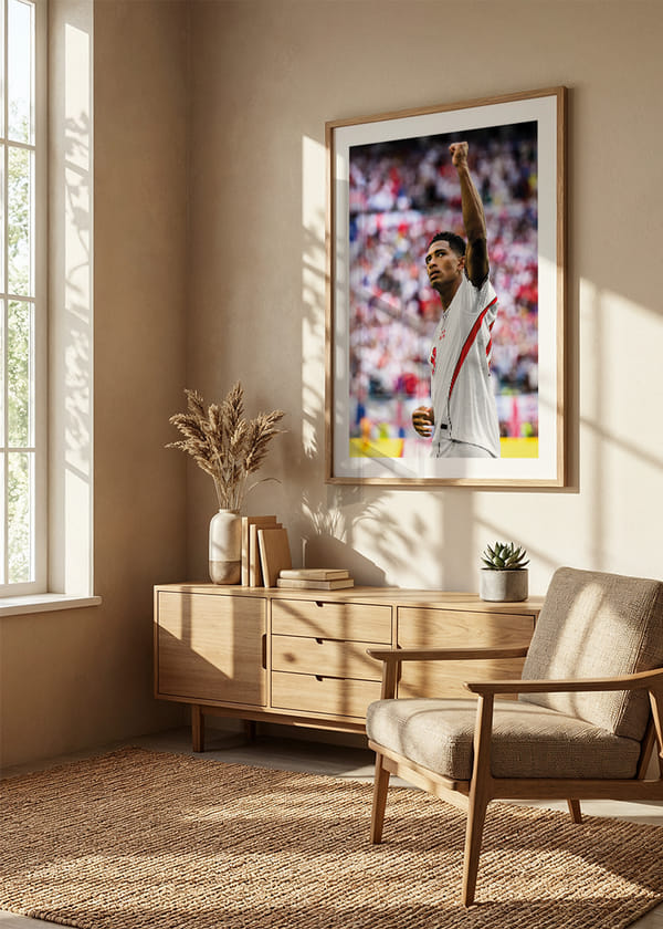 Poster Jude Bellingham FIFA World Cup 2026 No2 crossfade