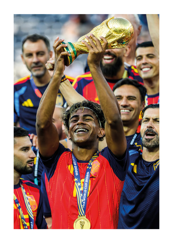 Poster Lamine Yamal FIFA World Cup 2026 Winner