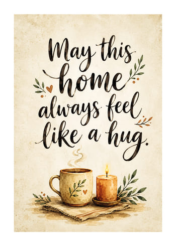 Poster Warm Embrace