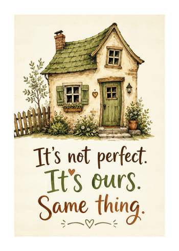 Poster Our Home