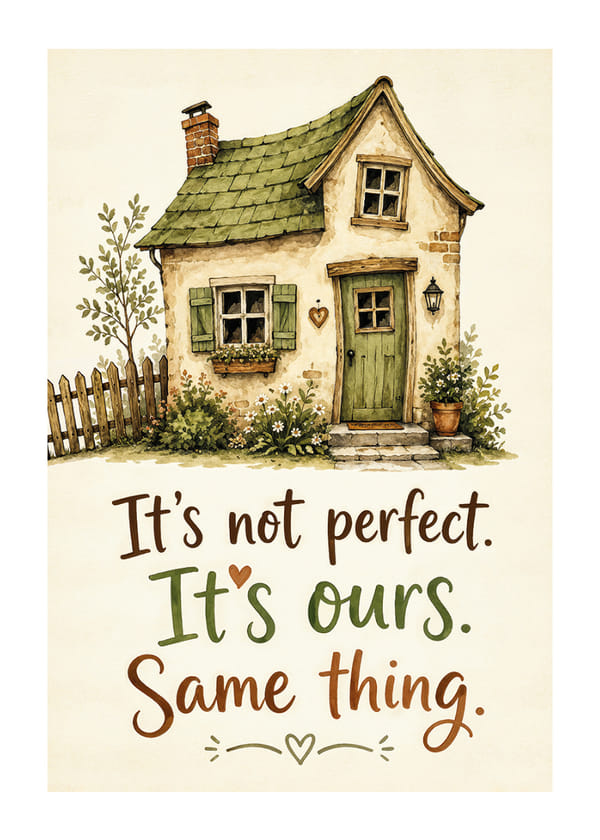 Poster Our Home