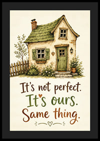 A charming house with a homely message.-4