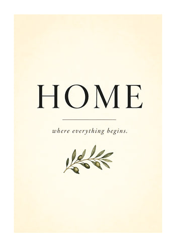 Poster Home Sanctuary