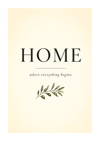 Poster Home Sanctuary
