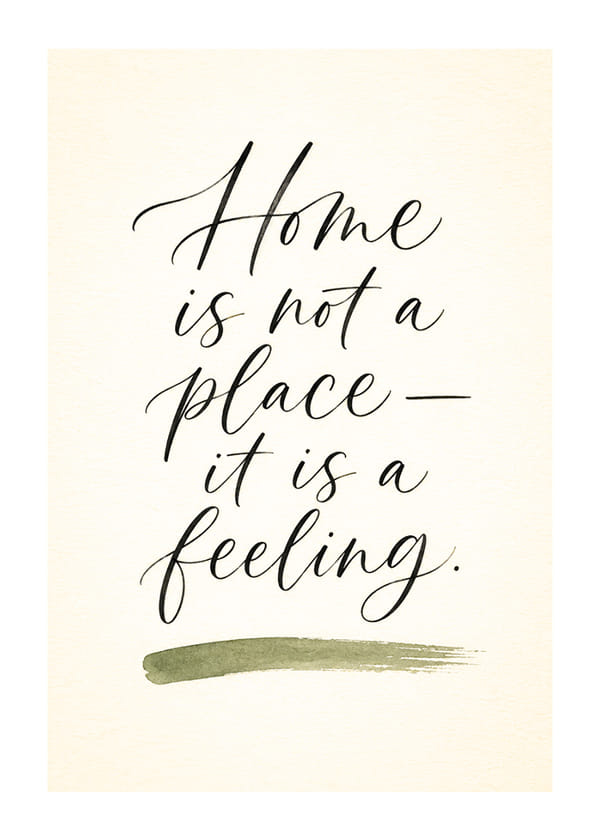 Poster The Essence Of Home
