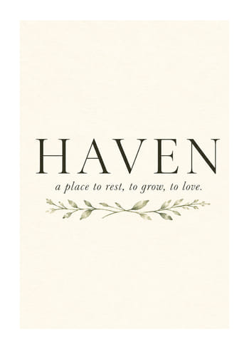 Poster Sanctuary Of Haven