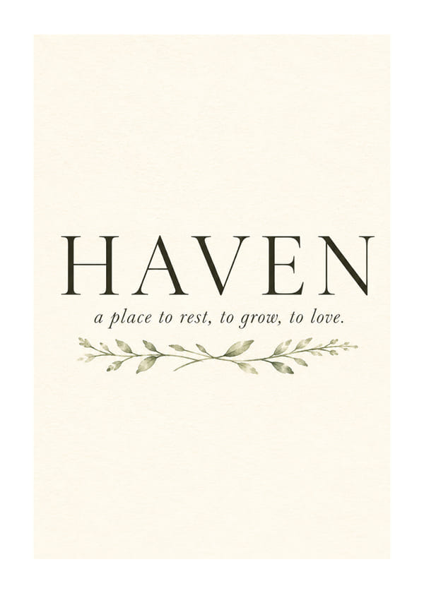 Poster Sanctuary Of Haven