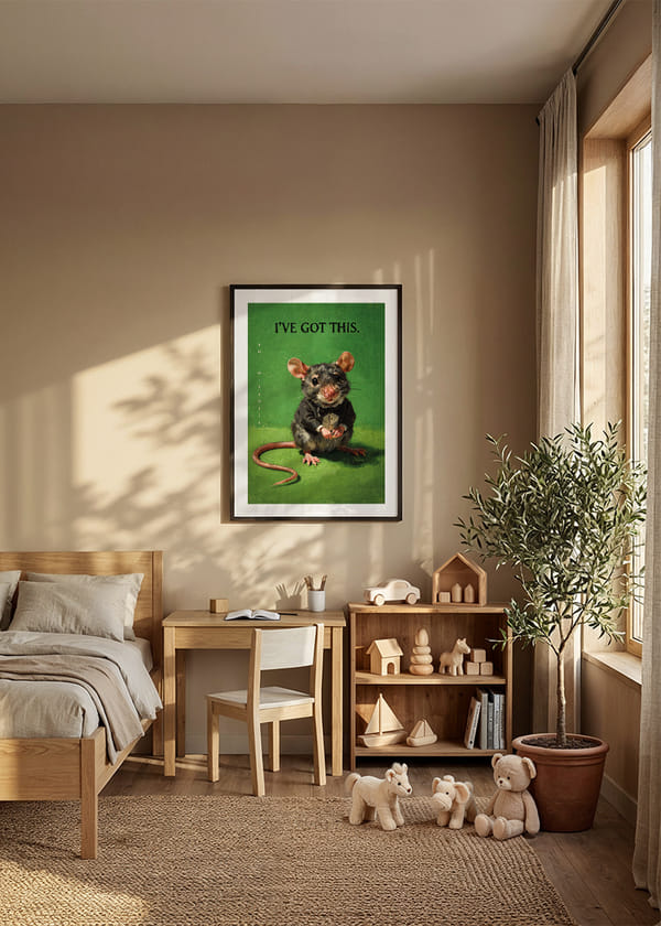 Poster Mouse The Optimist crossfade
