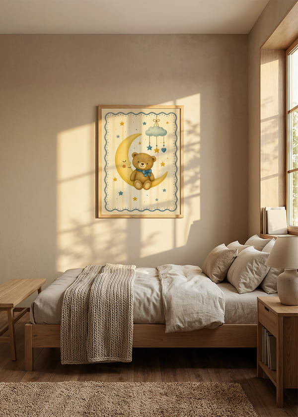 Poster Teddys Lunar Lullaby crossfade
