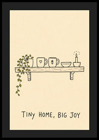 A shelf with simple charm and cozy decor.-4