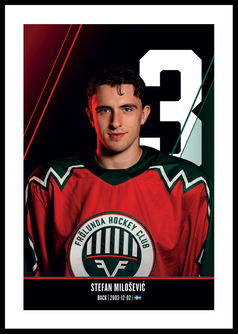 Stefan Milosevic #3 Frölunda HC 2026/2027-12