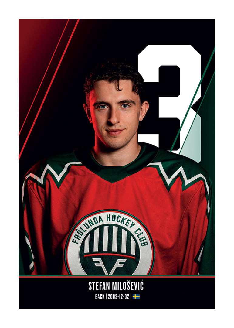 Stefan Milosevic #3 Frölunda HC 2026/2027-12
