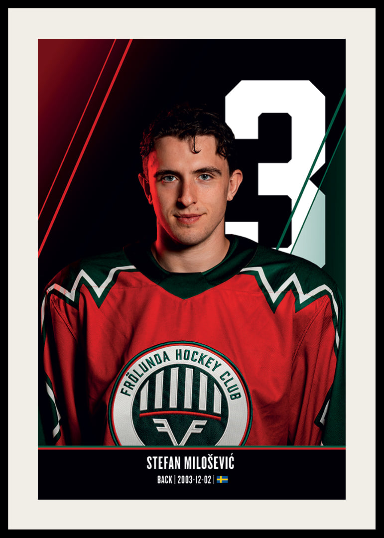 Stefan Milosevic #3 Frölunda HC 2026/2027-12