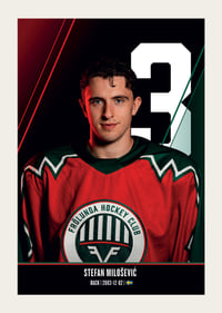Stefan Milosevic #3 Frölunda HC 2026/2027-3