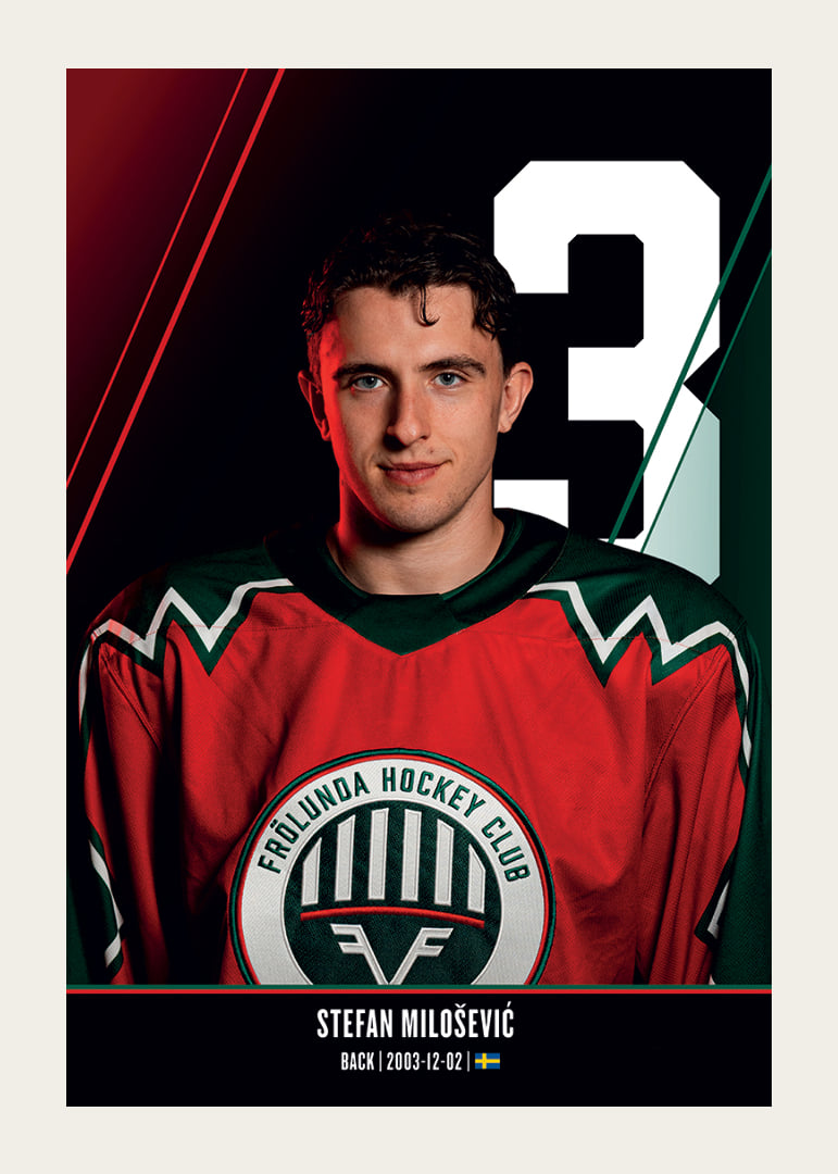 Stefan Milosevic #3 Frölunda HC 2026/2027-12