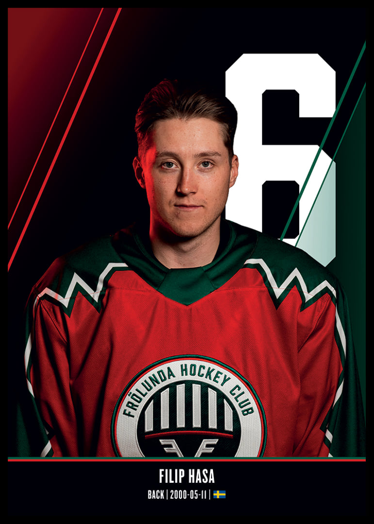 Filip Hasa #6 Frölunda HC 2026/2027-12