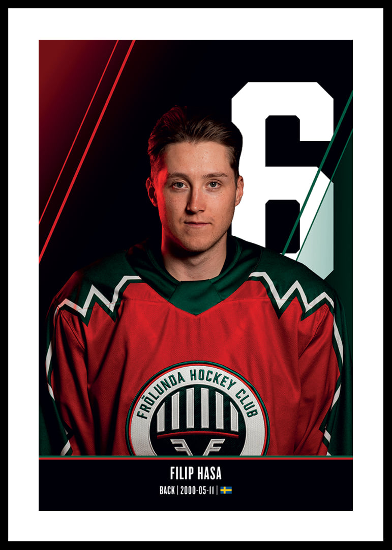 Filip Hasa #6 Frölunda HC 2026/2027-12