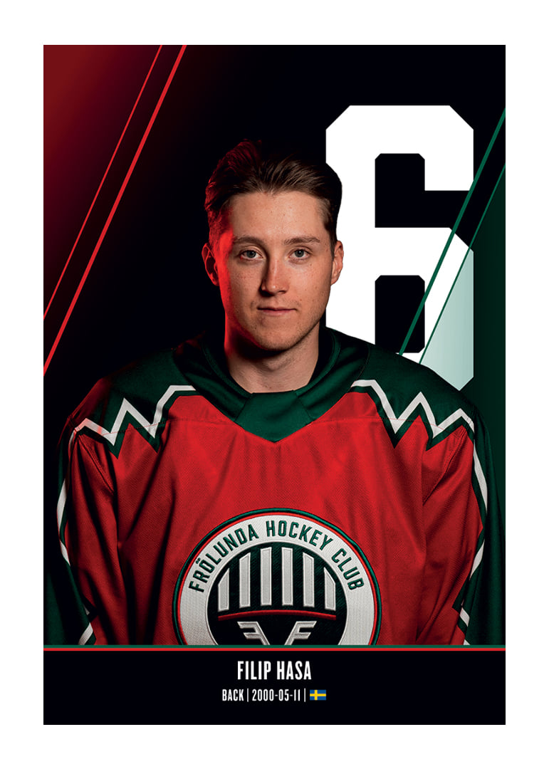 Filip Hasa #6 Frölunda HC 2026/2027-12