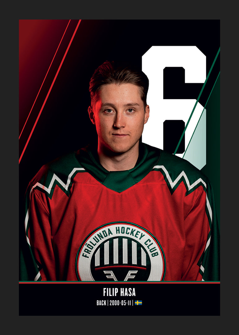 Filip Hasa #6 Frölunda HC 2026/2027-12