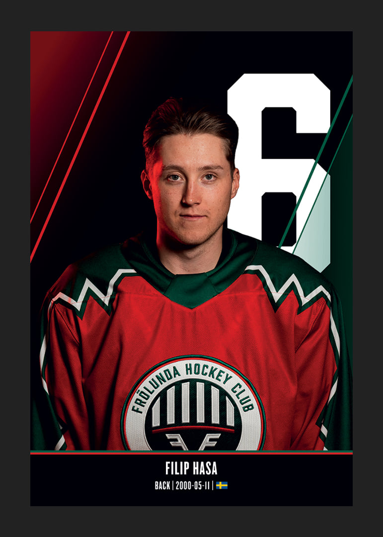 Filip Hasa #6 Frölunda HC 2026/2027-12