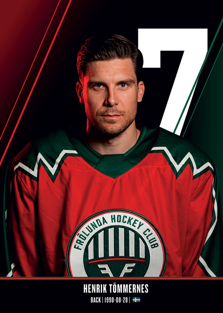 Henrik Tömmernes #7 Frölunda HC 2026/2027-12