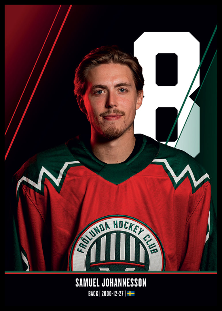 Samuel Johannesson #8 Frölunda HC 2026/2027-12