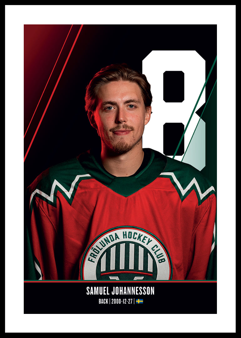Samuel Johannesson #8 Frölunda HC 2026/2027-12
