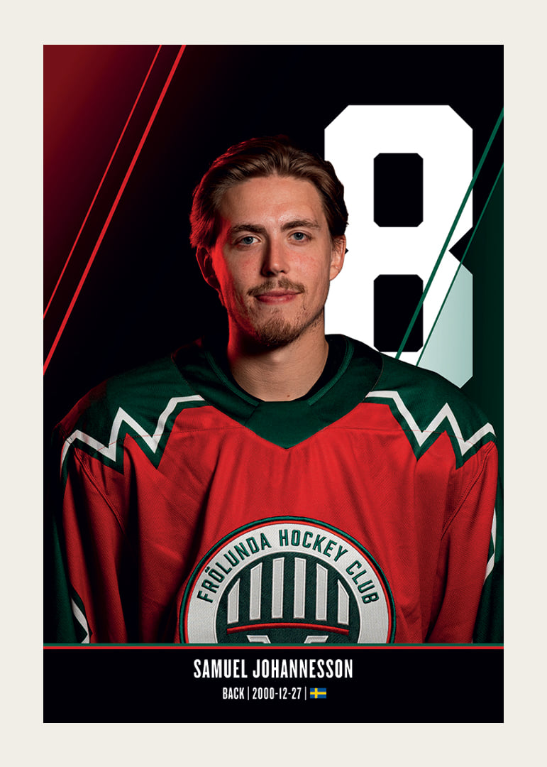 Samuel Johannesson #8 Frölunda HC 2026/2027-12