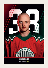 Linus Högberg #33 Frölunda HC 2026/2027-3