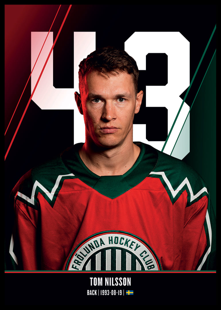 Tom Nilsson #43 Frölunda HC 2026/2027-12