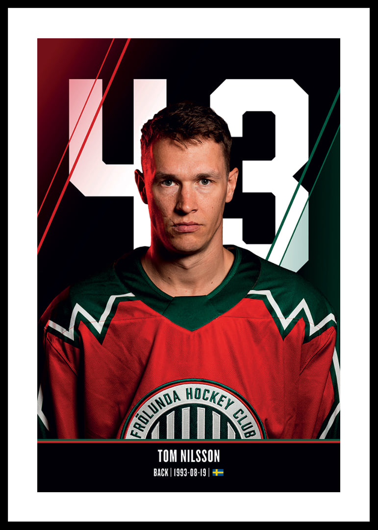 Tom Nilsson #43 Frölunda HC 2026/2027-12