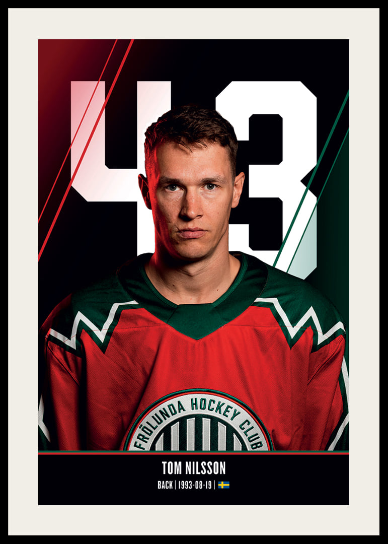 Tom Nilsson #43 Frölunda HC 2026/2027-12