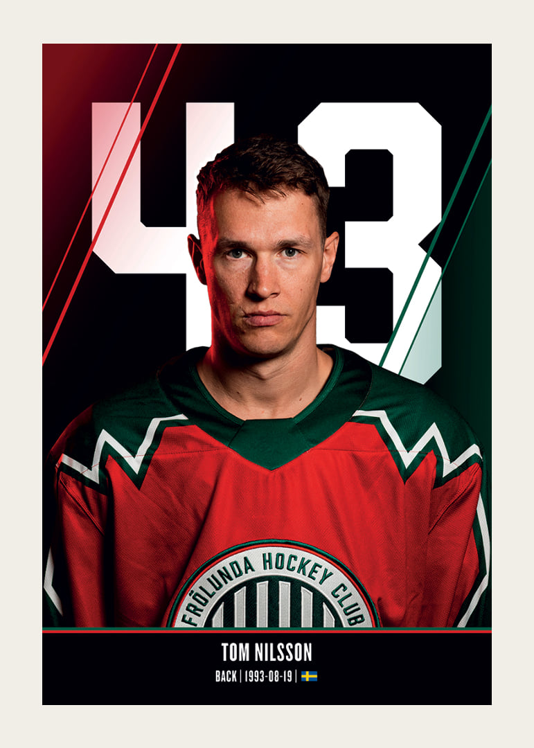 Tom Nilsson #43 Frölunda HC 2026/2027-12