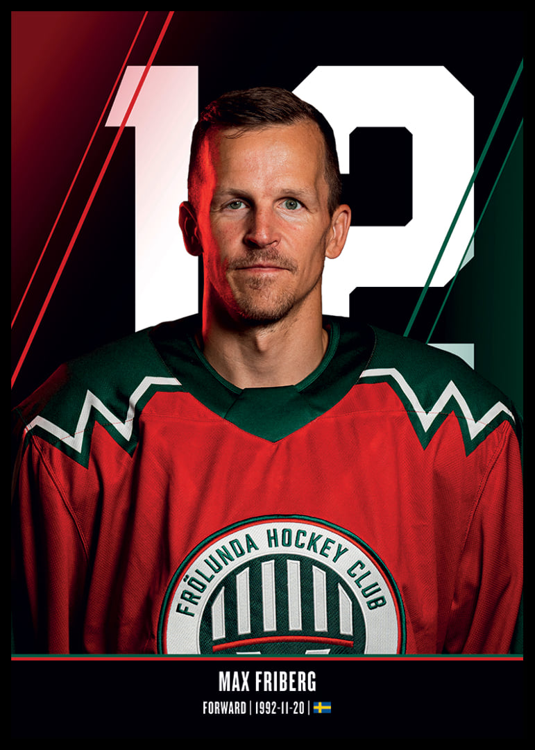 Max Friberg #12 Frölunda HC 2026/2027-12