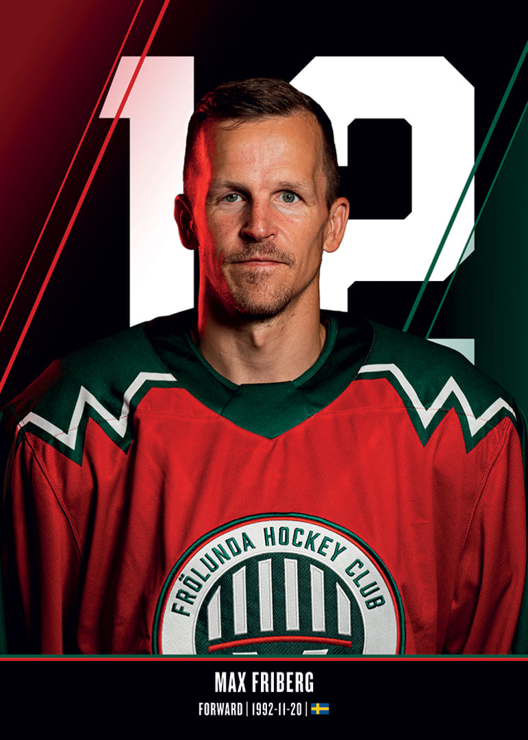 Max Friberg #12 Frölunda HC 2026/2027-12