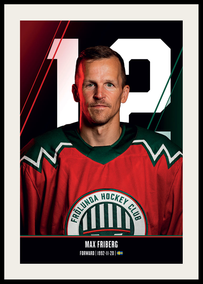 Max Friberg #12 Frölunda HC 2026/2027-12